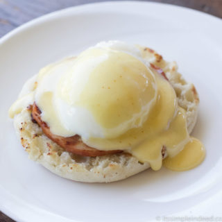 Egg benedict square