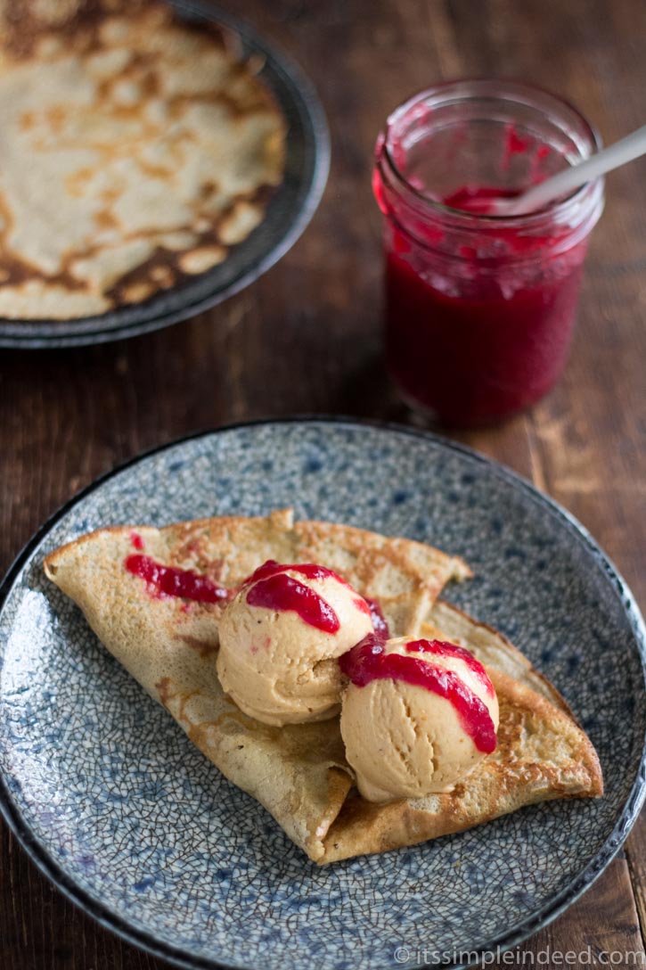 Refined sugar free pumpkin spice ice cream - Simple Indeed