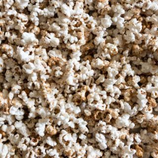 homemade coconut popcorn