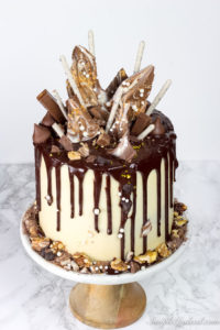 Chocolate drip cake